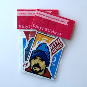 Image of Support Web Standards Vinyl Stickers