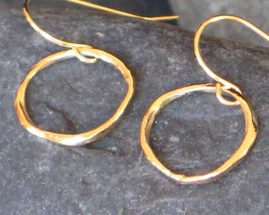 Image of Gold Circle Dangles