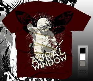 Image of Aural Window Tshirt Red Cupid