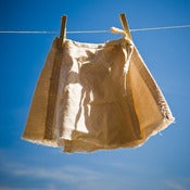 Image of Colourgrown Brown Wrap Skirt - 50% OFF!!!