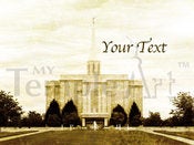Image of St Louis Missouri LDS (Mormon) Temple Art