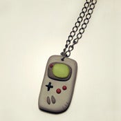 Image of gameboy necklace