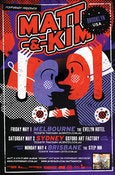 Image of Matt and Kim - Tour Poster