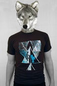 Image of NoT sQuARes BRown T ShIrT