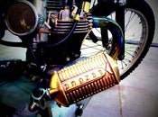 Image of Brass Berliner kicker pedal