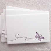 Image of Letterpress Tags | Butterfly
