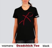 Image of Women's Defryme "Deadchick XV" T-Shirt > Black Only