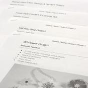 Image of Shrink Plastic Jewellery Project Sheets