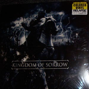 Image of Kingdom of Sorrow Colored Vinyl / Album Tee Package Deal