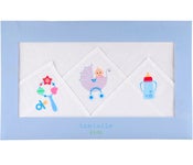 Image of Pack of III Girls Handkerchiefs: New Born Girl