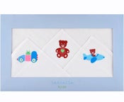 Image of Pack of III Boys Handkerchiefs: Teddy Bears