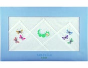 Image of Pack of III Girls Handkerchiefs: Caterpillar
