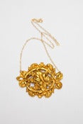 Image of Halfpenny London Gold plated vine leaf