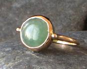 Image of Jade Solitaire Ring