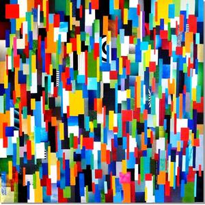 Image of Because There's More to Life - 48x48 -SOLD- to Darwin & Myra