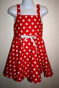 Image of Lil' Red Polka-Dot Dress