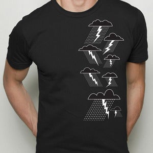 Image of THE STORM Black Tee