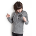 Image of Owl Salt & Pepper Hoodie