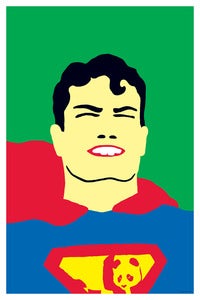 Image of International Superhero #2 - 36" x 24" Winston Tseng Print