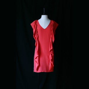 Image of Mimi Turner Terra Cotta Zipper Dress