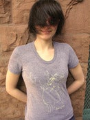 Image of Deerhunter - Girl's Tee (Athletic Grey)