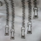 Image of Zipper Scarf - Black