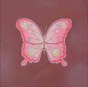 Image of Royal Butterly on Brown 12" x 12"