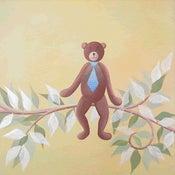 Image of Li'l Paco the Bear 18" x 18"