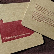 Image of Pittsburgh Misses You Coasters