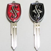 Image of Silvia "S" Logo Key
