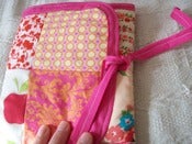 Image of Patchwork Quilted Wrap   SOLD