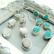 Image of semi-precious triple drops