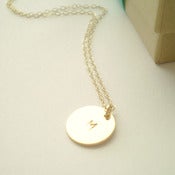 Image of Personalized Initial Necklace