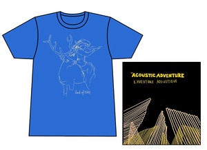Image of Deerhunter Tee + L'Aventure Acoustique - Bundle