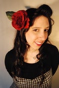 Image of Mayhem Rose Hair Flower