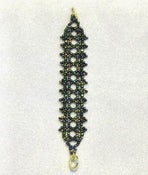 Image of Bead Pattern:  Lacy Lattice Bracelet