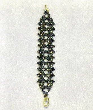 Around The Beading Table: More Free Tila Bead Bracelet Patterns