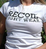 Image of Ladies "Never Submit" White Tee