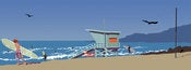 Image of 9am, October morning, Venice Beach