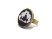 Image of Bague "Ombres" 22mm