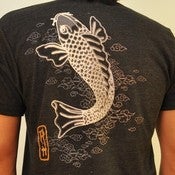 Image of Koi in Sepia Tone men