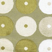 Image of velour circle <br>{outside fabric}