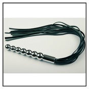 Image of Flogger With Heavy Shiny Metal Handle (096L)