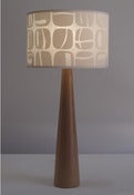 Image of Wide Drum Pebble Cream Shade Only