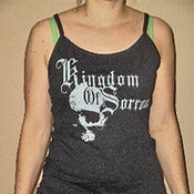 Image of Kingdom Of Sorrow Skull Spaghetti Strap