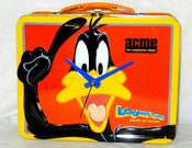Image of Daffy Duck lunchbox clock