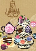 Image of High Tea Greeting Card