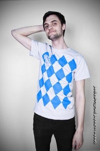 Image of argyle tee