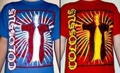 Image of Woman Tee (Blue or Red)