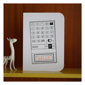 Image of CALCULATOR HELLO by Katydid